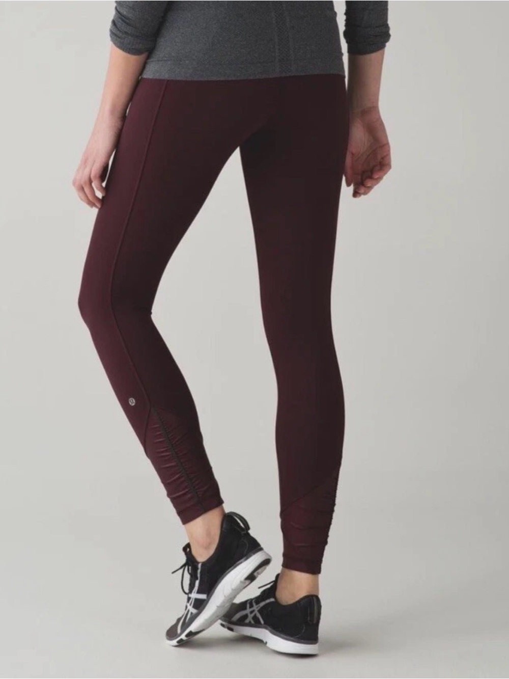 Lululemon Pace Queen 7/8 Leggings Raspberry Pink Womens Size 4 Luxtreme